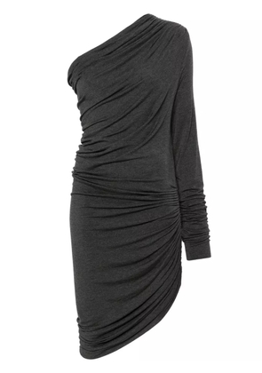 Norma Kamali Lazy Diana ruched minidress - Grey