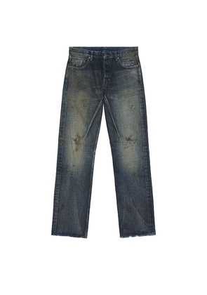 DRKSHDW by Rick Owens Kurdt in Blue. Size 30. Also in 34, 36.