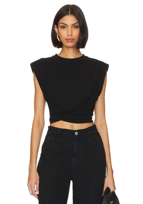 SIMKHAI Estelle Top in Black. Size M. Also in L, S, XS.