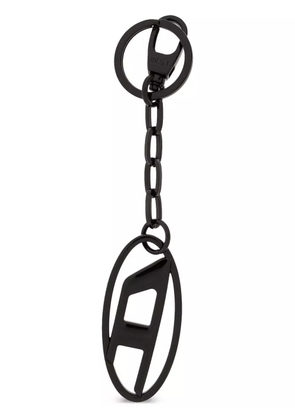 Diesel logo pendant keyring - Black