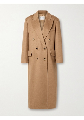 Max Mara - Fungo Double-breasted Camel Hair Coat - Brown - UK 4,UK 6,UK 8,UK 10,UK 12,UK 14