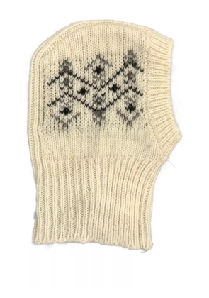 Moncler patterned balaclava - Neutrals