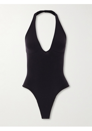 SKIMS - Seamless Sculpt Deep Plunge Thong Bodysuit - Onyx - Black - XXS,XS,S,M,L,XL,2XL,3XL,4XL