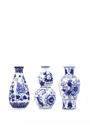 &k Amsterdam Dutch Selight vases (set of three) - White