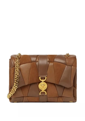 Versace Kleio quilted shoulder bag - Brown