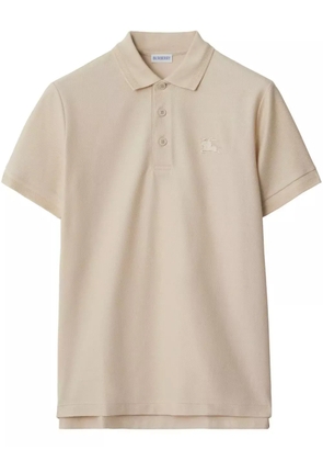 Burberry cotton polo shirt - Neutrals