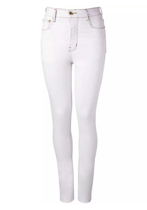 Amapô high waist skinny trousers - White