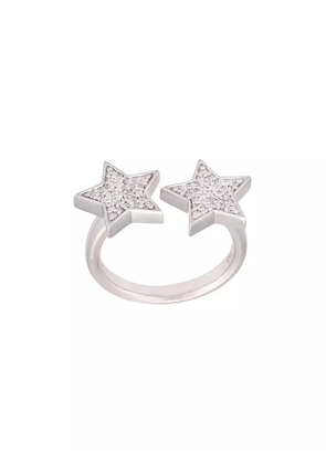 ALINKA 'Stasia' diamond double star ring - Metallic