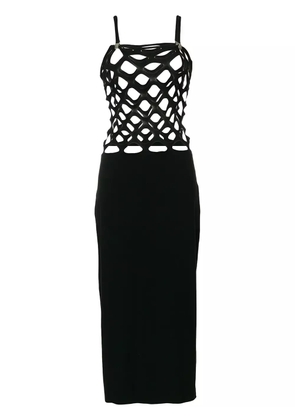 Jean Paul Gaultier Pre-Owned Suspenders strap dress - Black