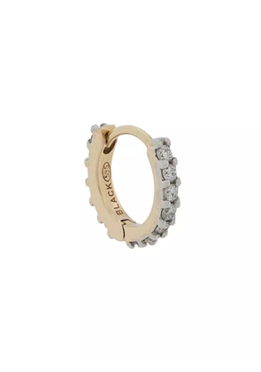 Maria Black Madame diamond embellished huggie - Gold