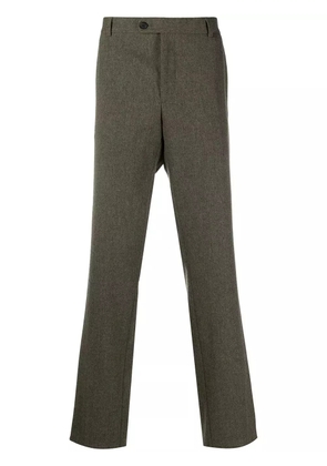 Walter Van Beirendonck Pre-Owned Sharp straight-leg trousers - Green