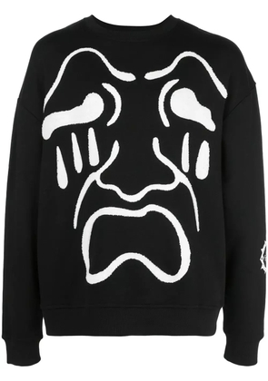 Haculla Scream sweatshirt - Black
