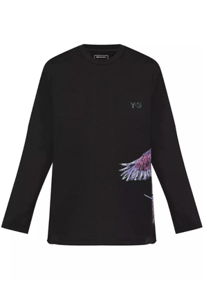 Y-3 x Adidas graphic-print T-shirt - Black