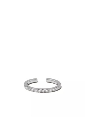 We by WHITEbIRD 18kt white gold diamond Suzanne earcuff - Silver