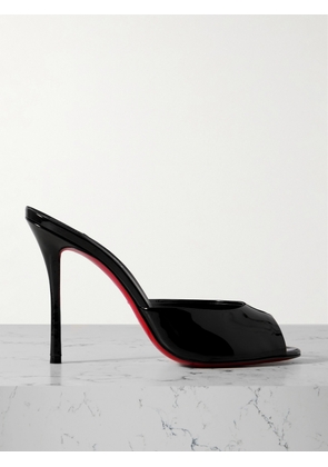 Christian Louboutin - Me Dolly 100 Patent-leather Mules - Black - IT34,IT35,IT35.5,IT36,IT36.5,IT37,IT37.5,IT38,IT38.5,IT39,IT39.5,IT40,IT40.5,IT41,IT41.5,IT42