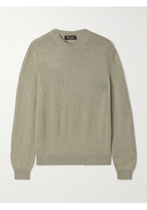Loro Piana - Fobello Cashmere Sweater - Green - IT38,IT40,IT42,IT44,IT46