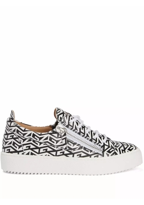 Giuseppe Zanotti Gail Monogram sneakers - White