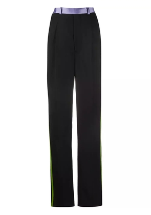Haider Ackermann Bondi stripe detail trousers - Black