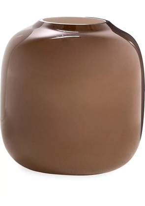 Cappellini Arya' curved vase 220mmx180mm - Brown