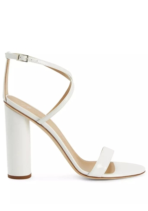 Giuseppe Zanotti 110mm Tara block-heel sandals - White