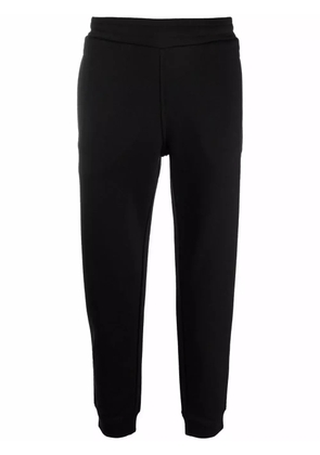 Emporio Armani elasticated track pants - Black