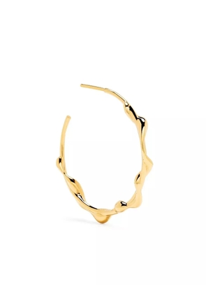 Maria Black gold Nuri 35 hoop earring