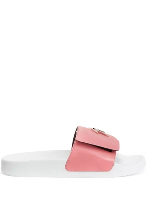 Giuseppe Zanotti New Brett slides - Pink