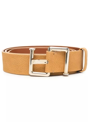 Gianfranco Ferré Pre-Owned 1990s abstract-buckle belt - Yellow