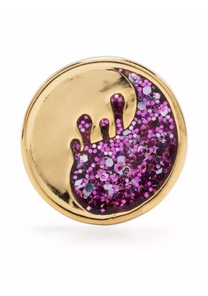 Maria Black Detox glitter coin - Gold
