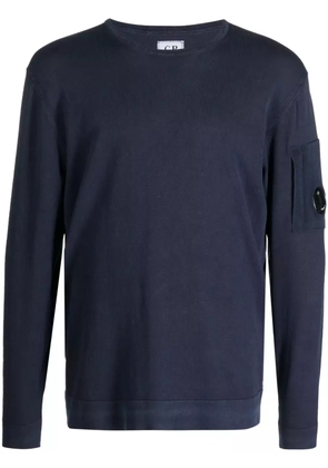 C.P. Company crew neck cotton sweatshirt - Blue