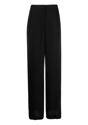 Fabiana Filippi high-waisted palazzo trousers - Black