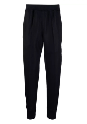 Jil Sander elasticated wool track pants - Blue