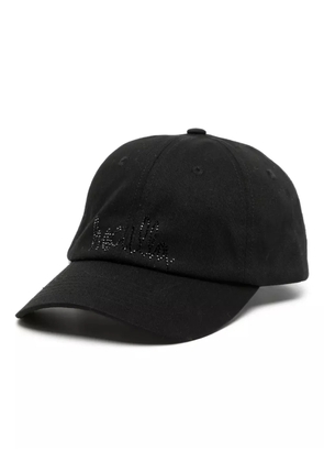 Haculla logo-embroidered cotton baseball cap - Black