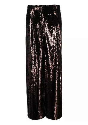 Philosophy Di Lorenzo Serafini sequined straight-leg trousers - Brown