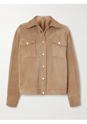 Brunello Cucinelli - Suede Jacket - Neutrals - IT38,IT40,IT42,IT44,IT46