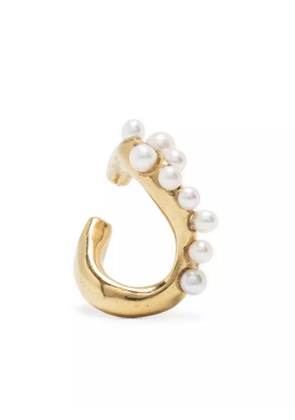 BEATRIZ PALACIOS Wave Cluster Link Small ear cuff - Gold