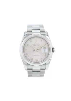 Rolex 2007 pre-owned Datejust 36mm - Silver