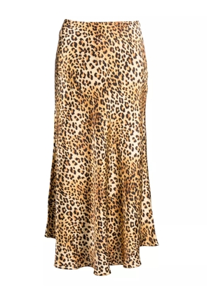 Gilda & Pearl Golden Hollywood silk skirt - Brown