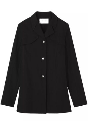 Proenza Schouler White Label notched-lapels button-down blazer - Black