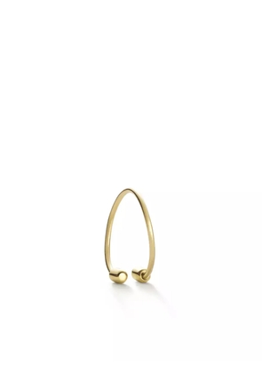Shihara 18kt yellow gold Twist Round 01 earring