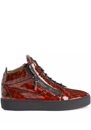 Giuseppe Zanotti Kriss mid-top sneakers - Red