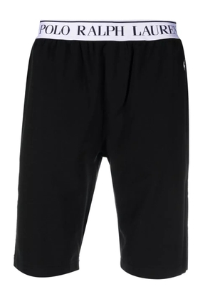 Polo Ralph Lauren logo-embroidery slim shorts - Black