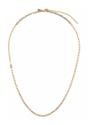 Ef Collection 14kt yellow gold Mini Link chain necklace