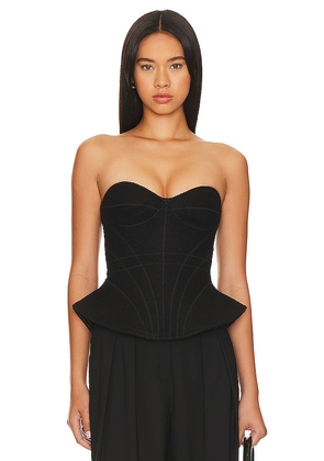 NBD Arlette Corset Top in Black. Size S. Also in XS.
