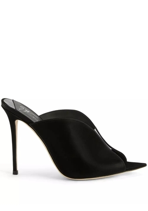 Giuseppe Zanotti 105mm Intriigo Muse sandals - Black