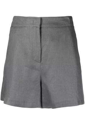 Blanca Vita high-waisted tailored shorts - Grey