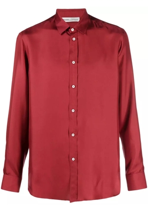 MODES GARMENTS buttoned silk shirt - Red