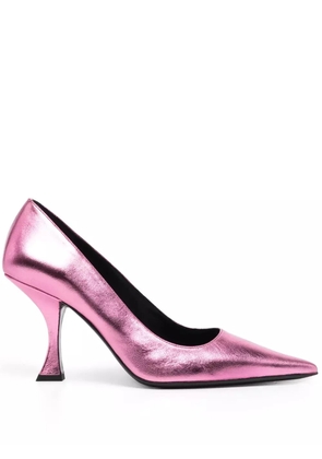 BY FAR Viva 90mm pumps - Pink