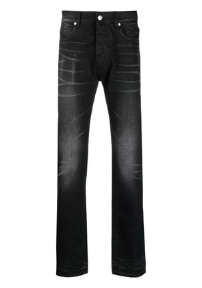 THE BIG WHITE BLUE Oustin Japan slim-cut jeans - Black