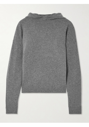 CARVEN - Cashmere Hoodie - Gray - x small,small,medium,large